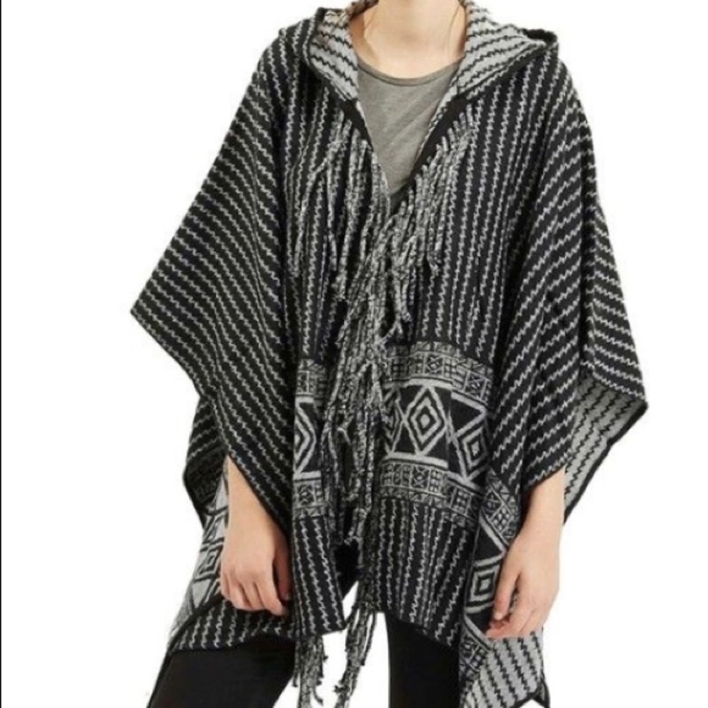 Topshop fringe wrap